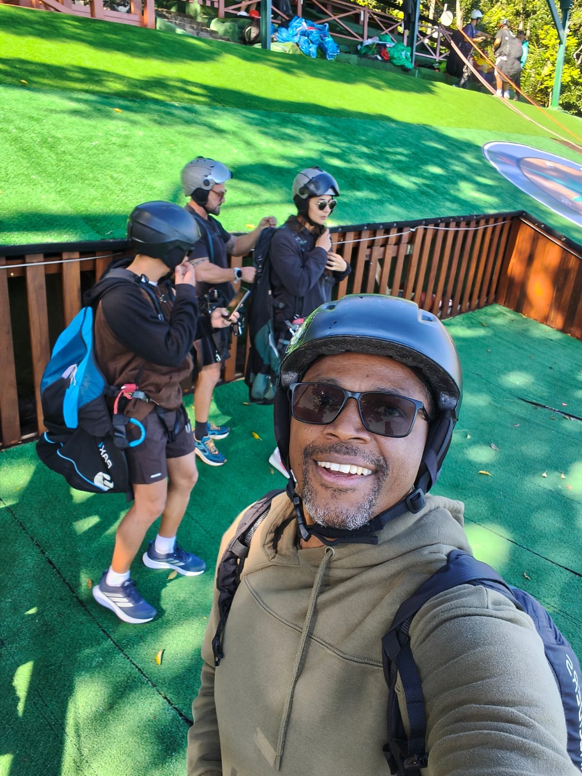 Carlos Henrique, instrutor da BigFly Paragliding