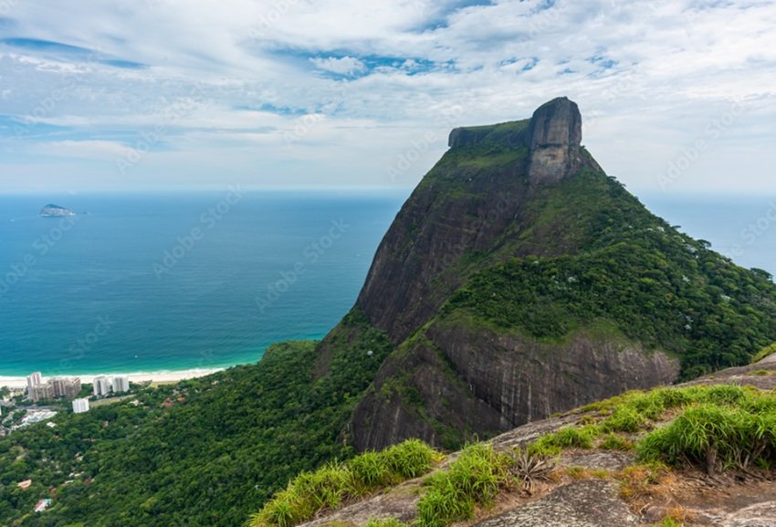 Vista da Pedra Bonita no Rio de Janeiro